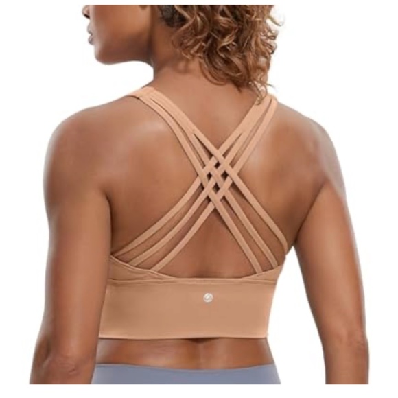 CRZ YOGA Brown Sports Bra - Picture 3 of 3